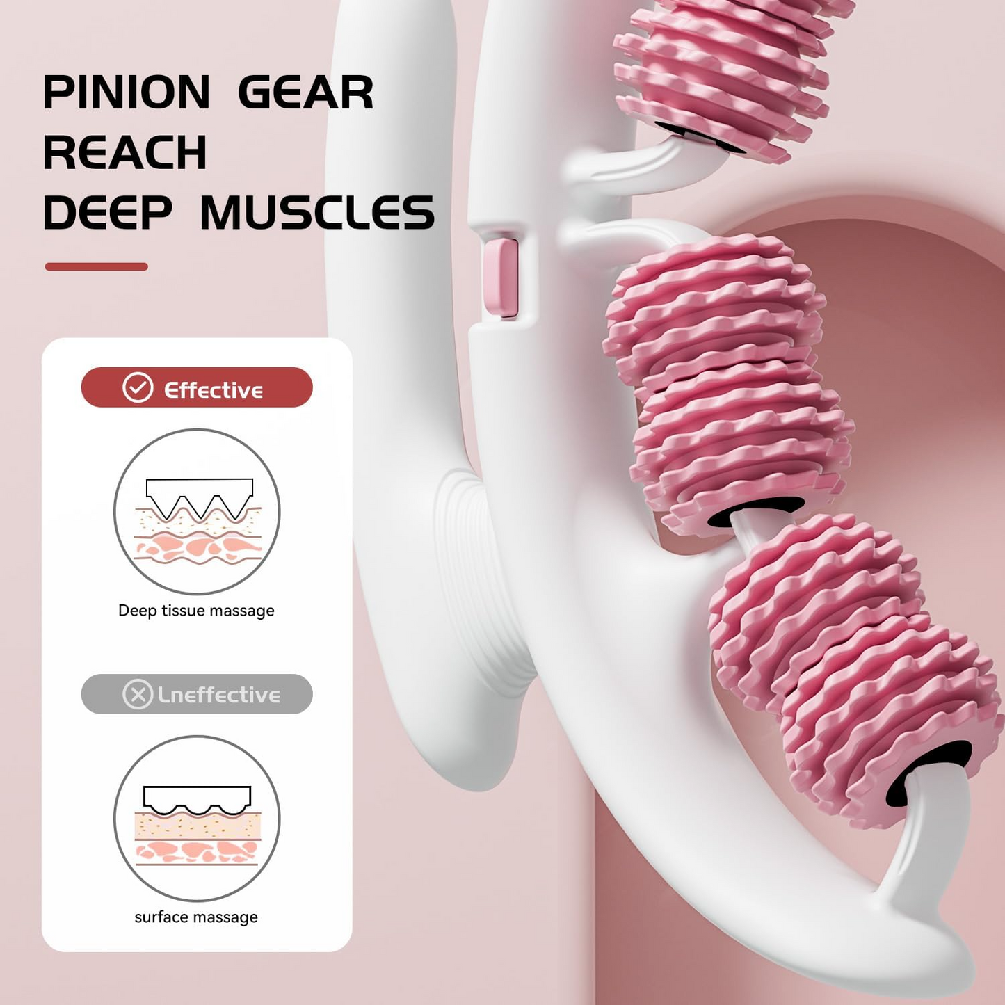 360° Multifunction Leg Shaping Roller – Ring-Shaped Muscle Massage & Relaxation Device