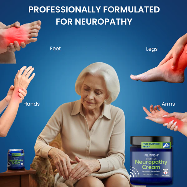 Neuropathy Care Cream – Extra Strength Plant-Based Comfort Cream (4oz)